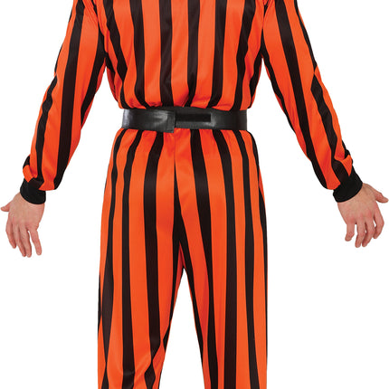 Tuta di Halloween da uomo Arlecchino Prigioniero