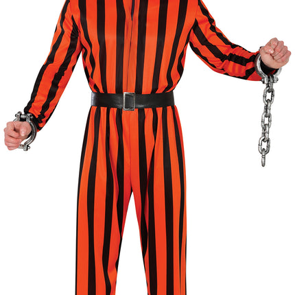 Tuta di Halloween da uomo Arlecchino Prigioniero
