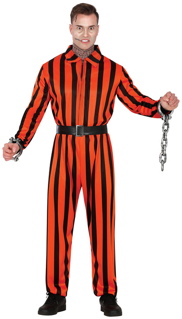 Tuta di Halloween da uomo Arlecchino Prigioniero