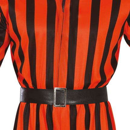 Tuta di Halloween da uomo Arlecchino Prigioniero
