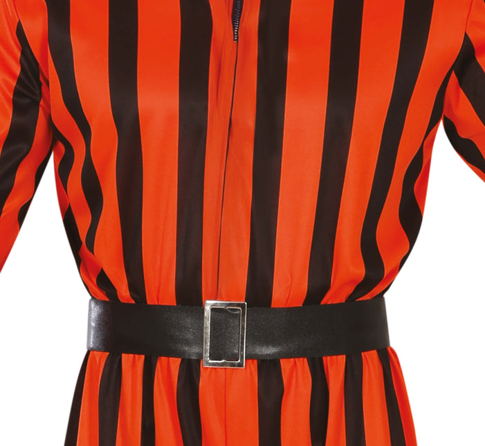 Tuta di Halloween da uomo Arlecchino Prigioniero