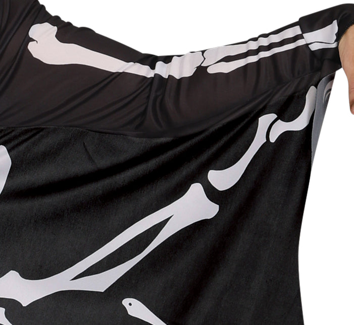Costume di Halloween da uomo con scheletro di pipistrello