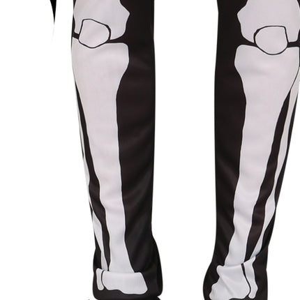 Costume di Halloween da uomo con scheletro di pipistrello