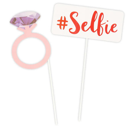Set di 10 accessori fotografici per la futura sposa