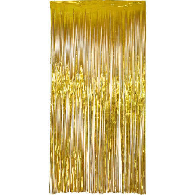 Tenda per porta dorata 2m
