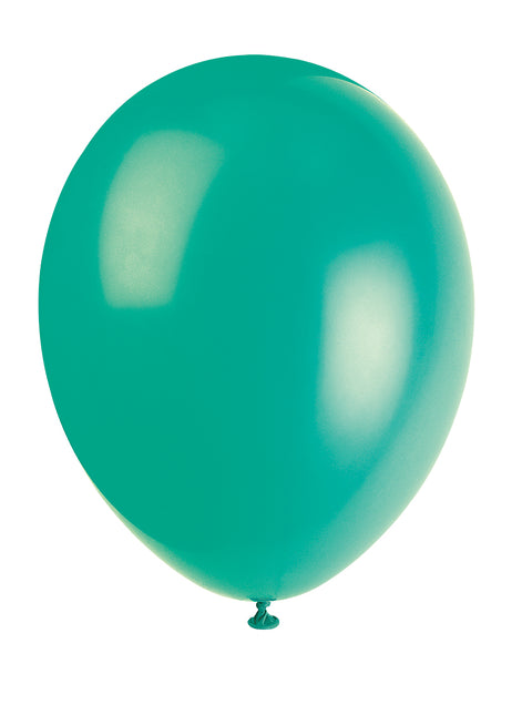 12" Palloncini in lattice premium, 10ct - Verde felce