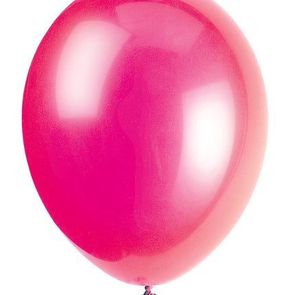 12" Palloncini in lattice Premium, 10ct - Fucsia