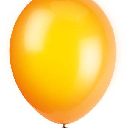 12" Palloncini in lattice Premium, 10ct - Arancio Citrus