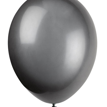 Palloncini neri lucidi 30cm 10pz