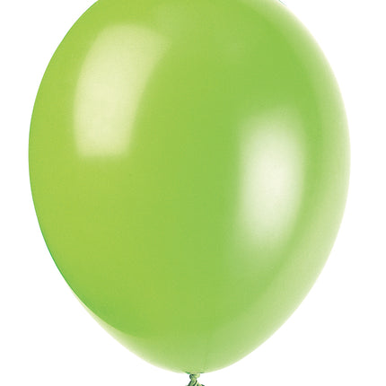 12" Palloncini in lattice Premium, 10ct - Neon Lime