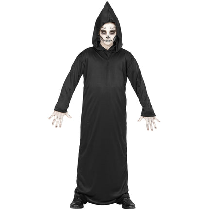 Costume di Halloween bambino nero da mietitore