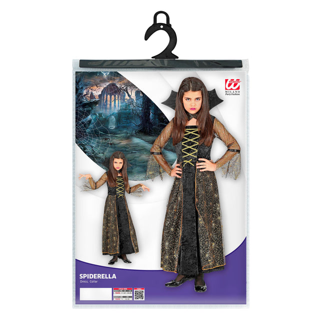 Vestito Halloween Ragazza Spiderella