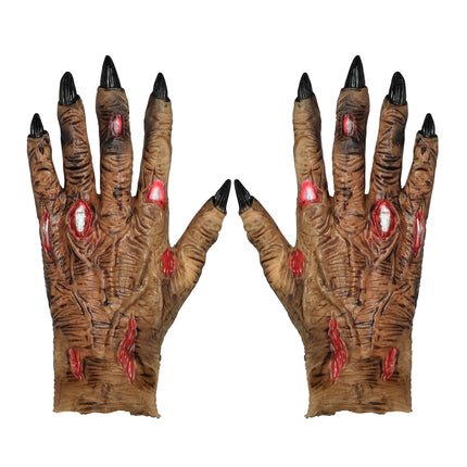 Guanti di Halloween Zombie