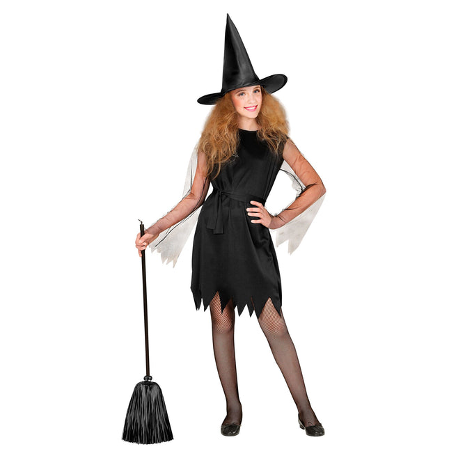 Costume da strega ragazza nera