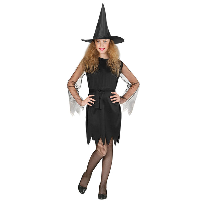 Costume da strega ragazza nera