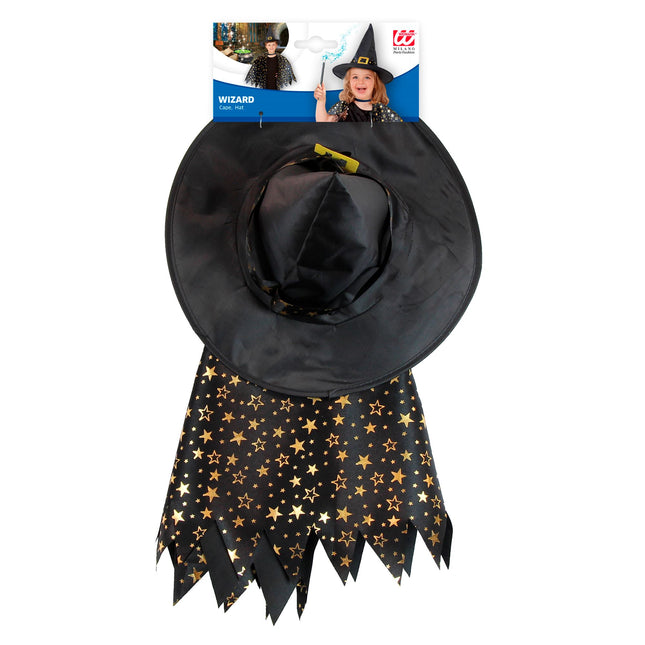 Set di accessori da strega nero