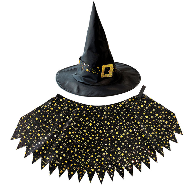 Set di accessori da strega nero