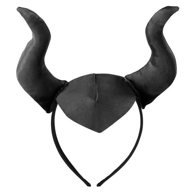 Cerchietto nero Maleficia