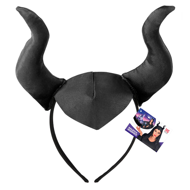 Cerchietto nero Maleficia