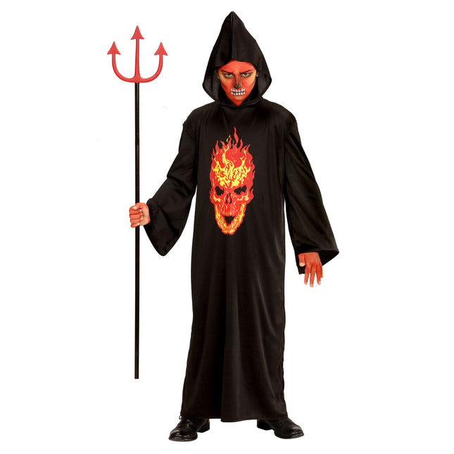 Costume Halloween Bambino Diavolo Scheletro
