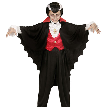 BAMBINO CON MANTELLO DA VAMPIRO