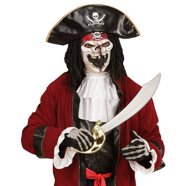 MASCHERA DA PIRATA DELLA NAVE FANTASMA PER BAMBINI
