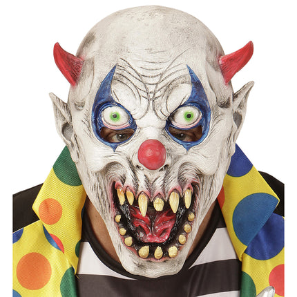 Maschera da clown per bambini