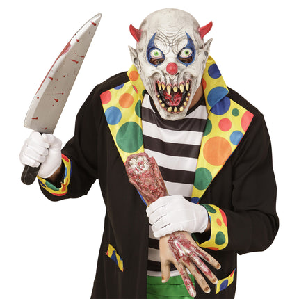 Maschera da clown per bambini