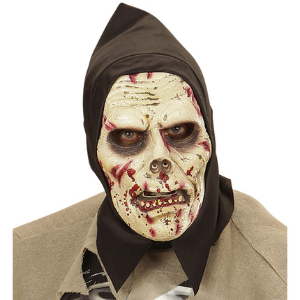 Maschera Halloween Scheletro Sangue