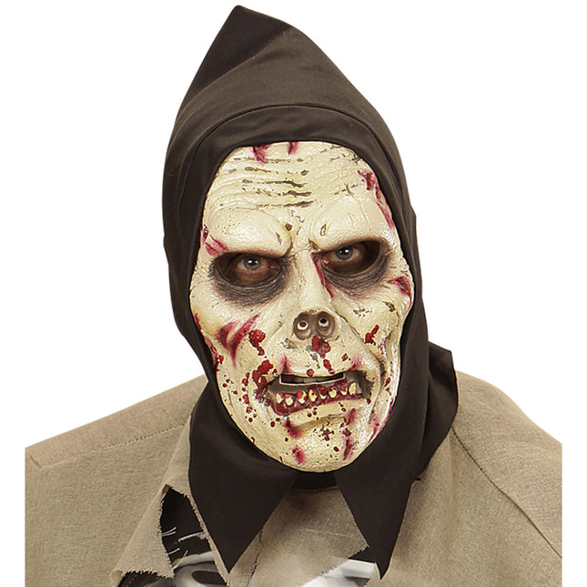 Maschera Halloween Scheletro Sangue