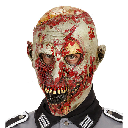Maschera Halloween Zombie insanguinata