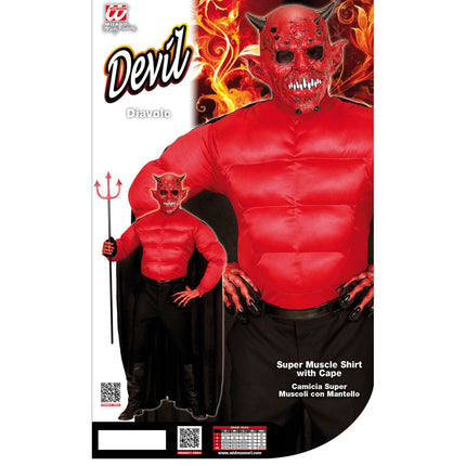 Costume di Halloween da Super Diavolo per uomo