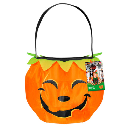 Borsa di Halloween Zucca di plastica