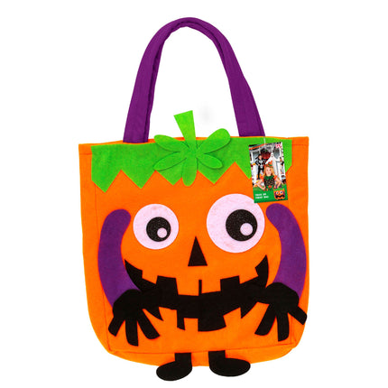 Borsa di Halloween Mostro Zucca