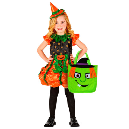 Borsa di Halloween Strega Verde