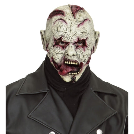Maschera di Halloween Horror Clown con sangue