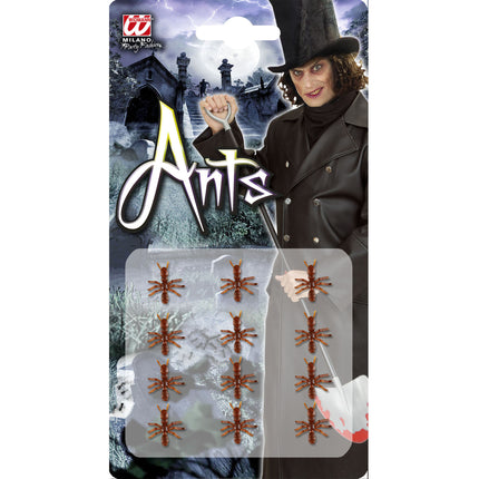 Insetti finti di Halloween - Formiche 12 pezzi