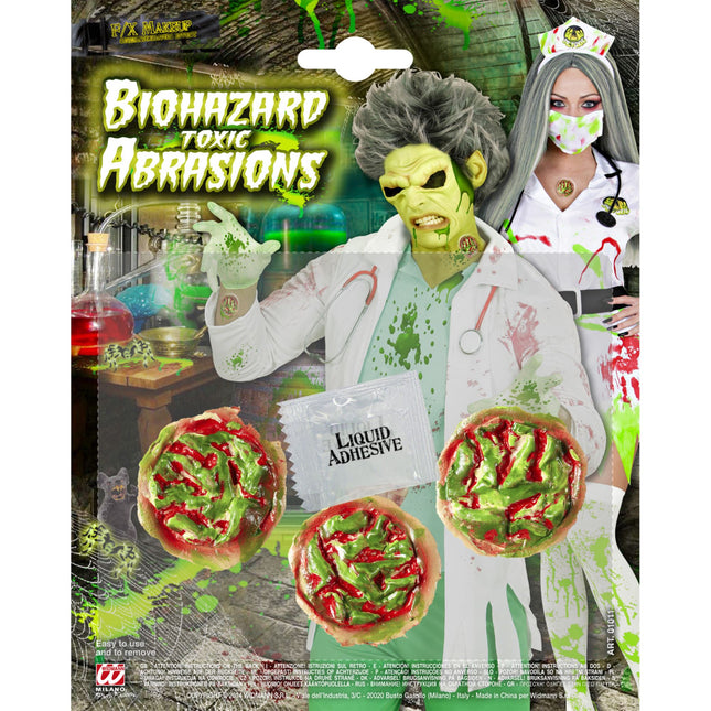 Finta ferita di Halloween pericolosa