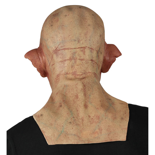 Maschera Halloween Zombie con collo e petto