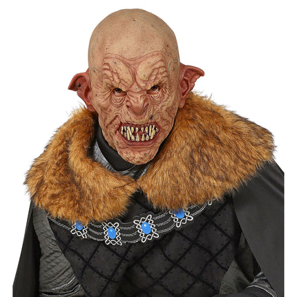 Maschera Halloween Zombie con collo e petto