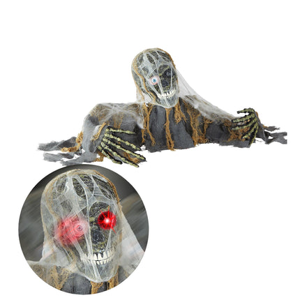 Bambola Halloween Zombie con movimento 1,2 m