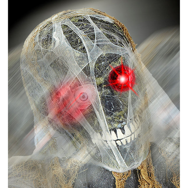 Bambola Halloween Zombie con movimento 1,2 m