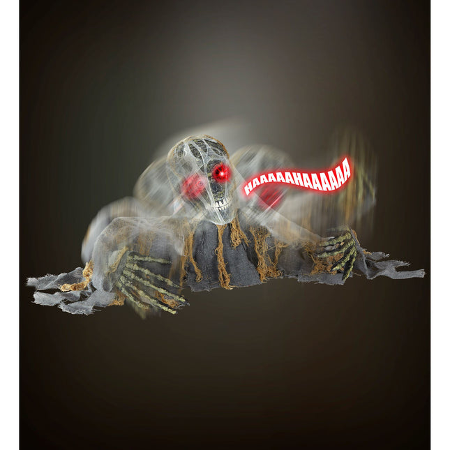 Bambola Halloween Zombie con movimento 1,2 m