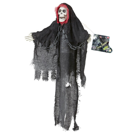 Bambola Scheletro di Halloween con suono 46 cm