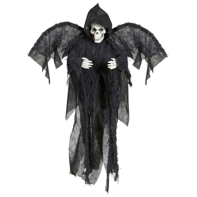 Bambola di Halloween Scheletro con ali 51 cm