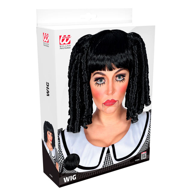 Bambola con parrucca di Halloween