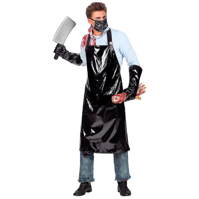 Costume di Halloween da macellaio per uomo