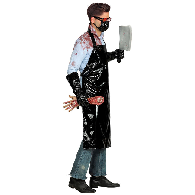 Costume di Halloween da macellaio per uomo