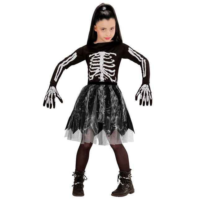 Gonna di Halloween Bambino Nero