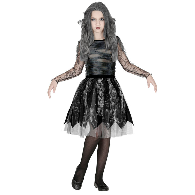 Gonna di Halloween Bambino Nero